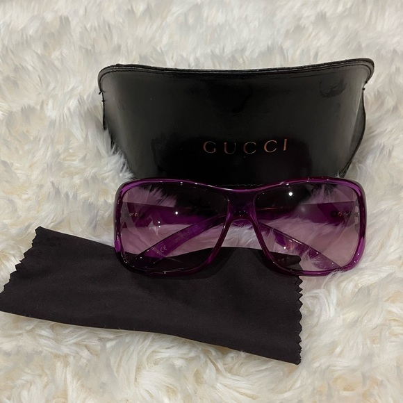 Gucci Accessories - Gucci Women’s Purple Oversized Sunglasses